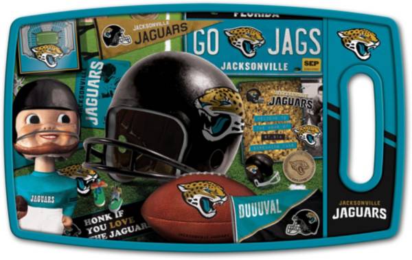 You The Fan Jacksonville Jaguars Retro Cutting Board