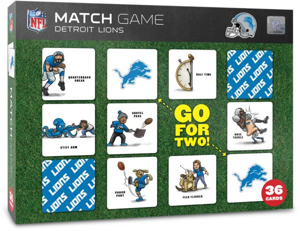 You The Fan Detroit Lions Memory Match Game product image