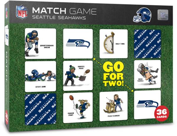 You The Fan Seattle Seahawks Memory Match Game