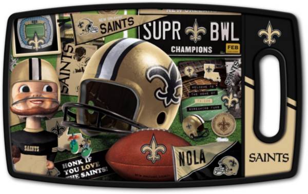 You The Fan New Orleans Saints Retro Cutting Board
