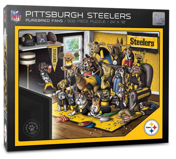 You The Fan Pittsburgh Steelers 500-Piece Nailbiter Puzzle