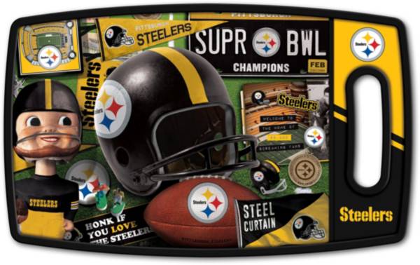 You The Fan Pittsburgh Steelers Retro Cutting Board