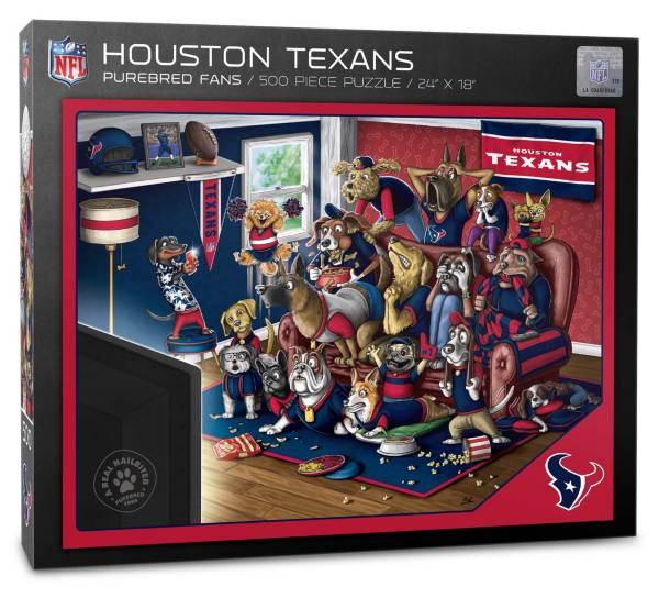 You The Fan Houston Texans 500-Piece Nailbiter Puzzle