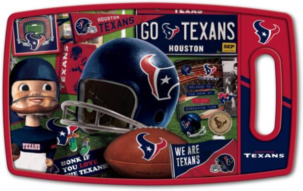 You The Fan Houston Texans Retro Cutting Board