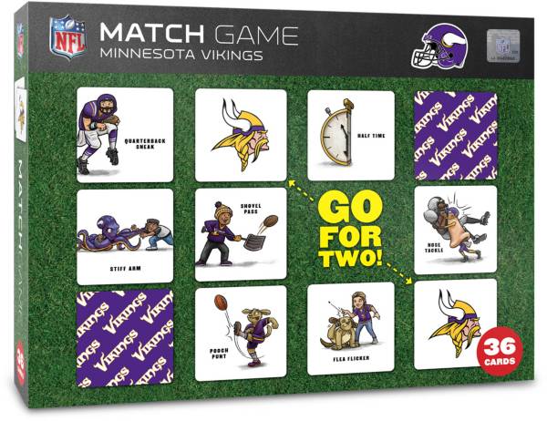 You The Fan Minnesota Vikings Memory Match Game