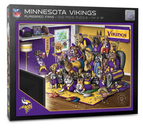 You The Fan Minnesota Vikings 500-Piece Nailbiter Puzzle