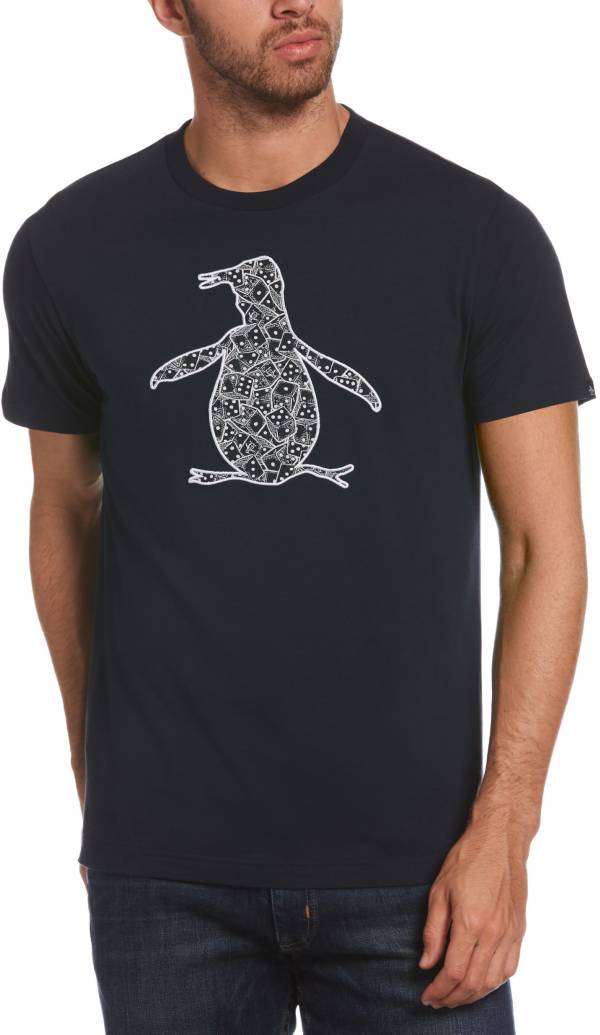 Original Penguin Men's Dice Print Pete Short Sleeve Golf T-Shirt product image