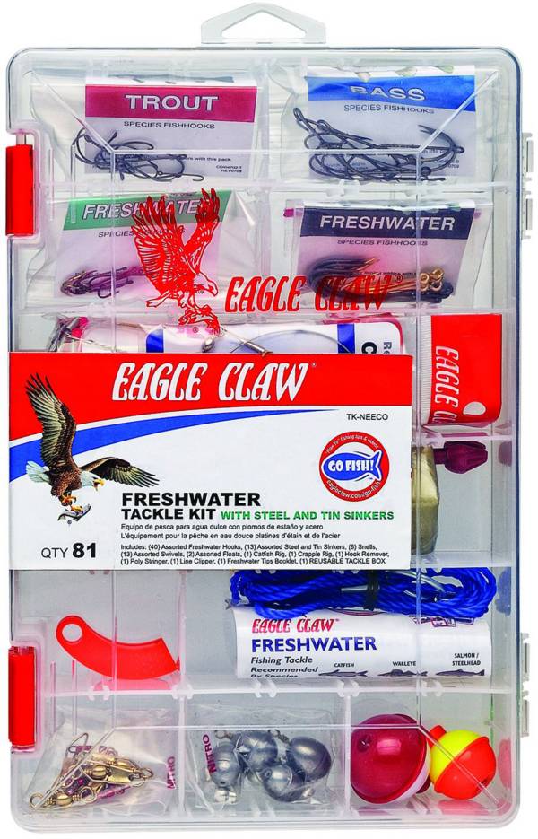 Eagle Claw Lead Alternative Freshwater Tackle Kit