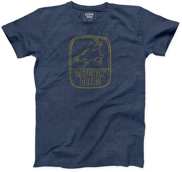 Catchin' Deers Men's Giddy-Up Sketch Graphic T-Shirt