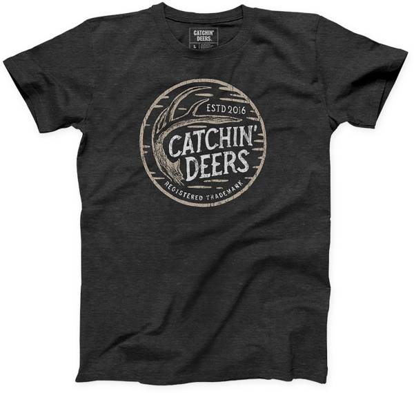 Catchin' Deers Men's Shed Antler Graphic T-Shirt product image