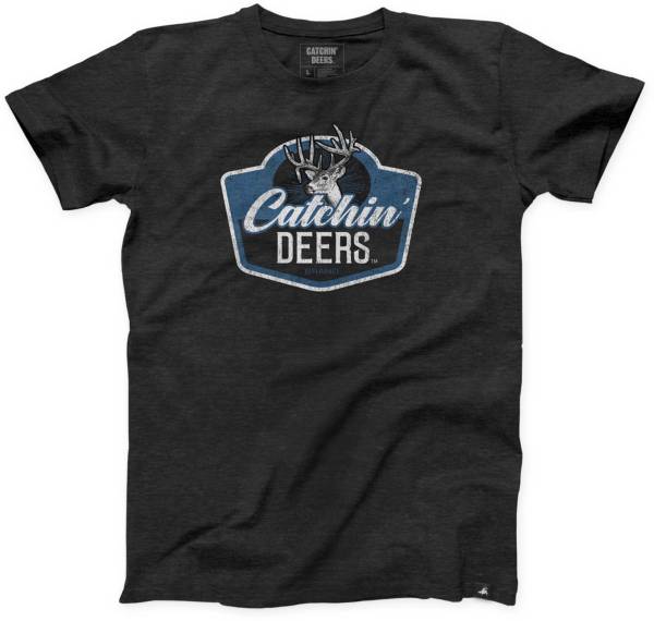 Catchin' Deers Men's Wallhanger Graphic T-Shirt