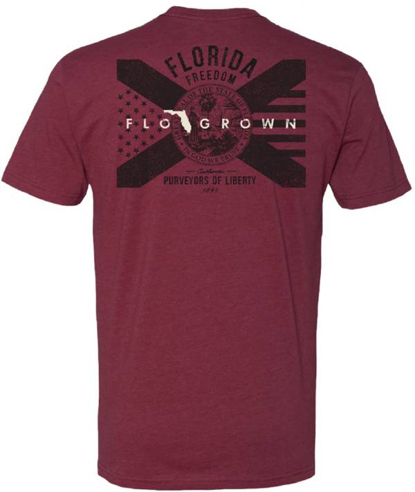 FloGrown Men's Freedom Flag Short Sleeve T-Shirt product image