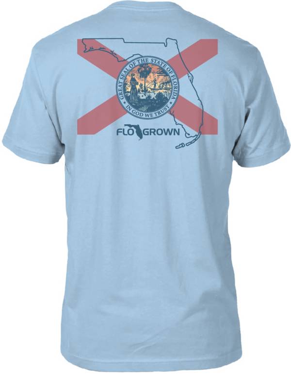 FloGrown Men's Intersect State Flag T-Shirt