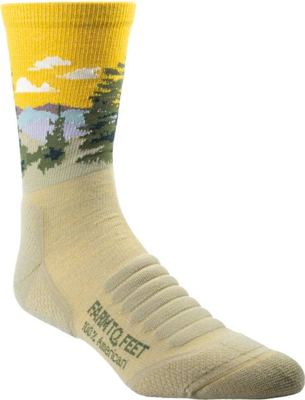 Farm to Feet Cascade Locks Light Targeted Cushion 3/4 Crew Socks
