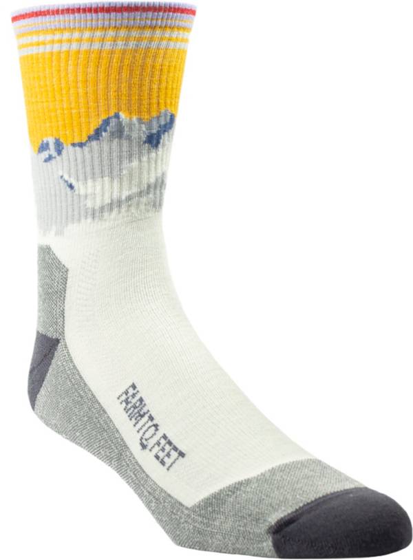Farm to Feet Olympia Light Cushion 3/4 Crew Trail Socks