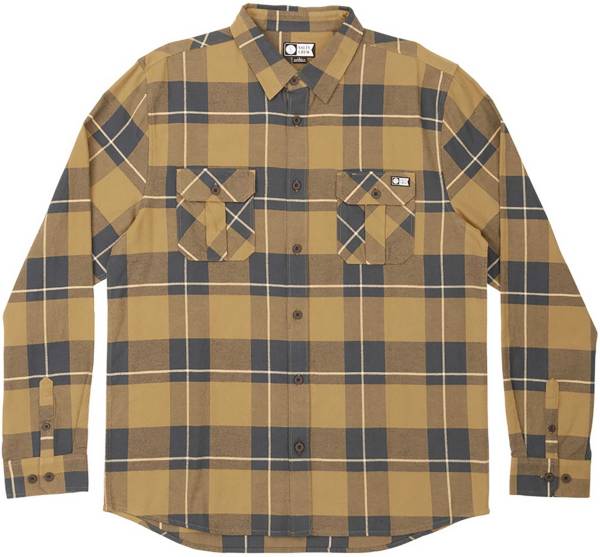 Salty Crew Men's Traverse Long Sleeve Flannel