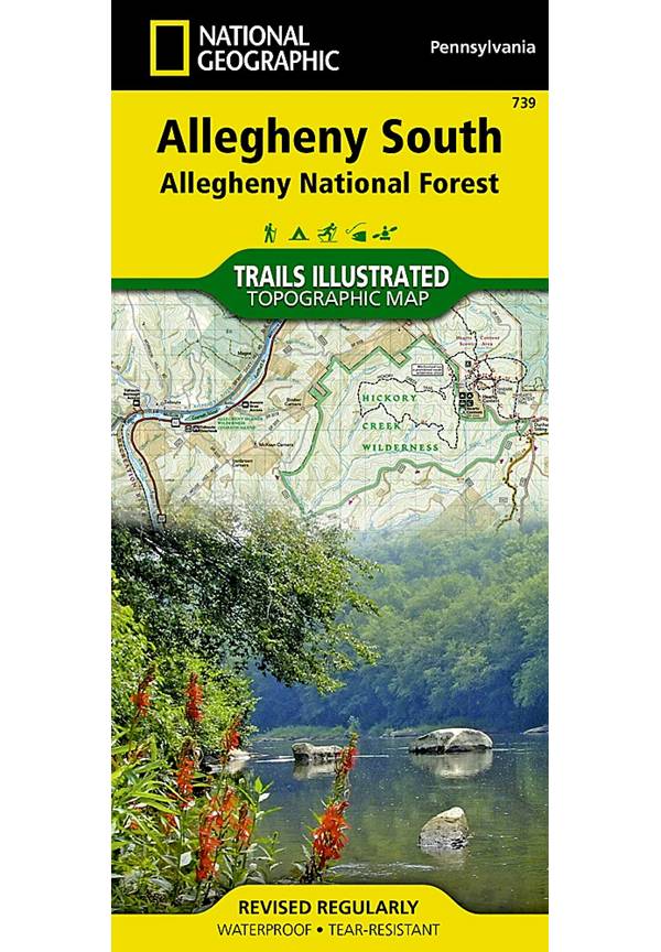 Allegheny National Forest South Map product image