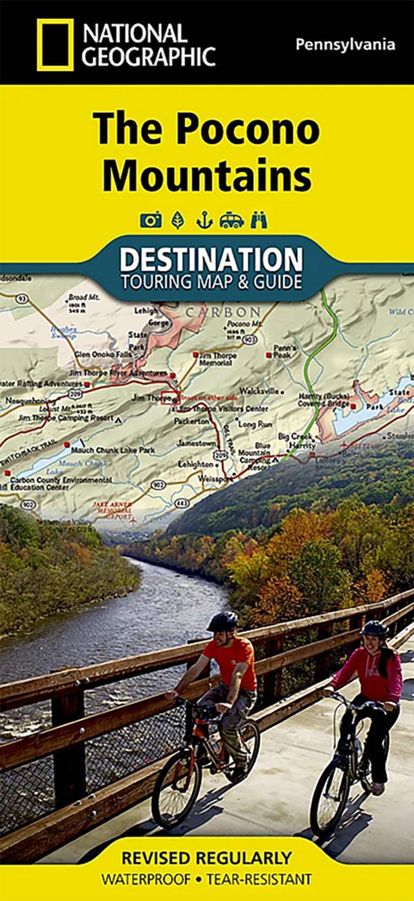 National Geographic Pocono Mountains Map product image