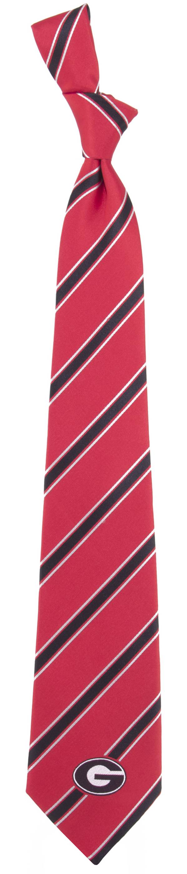 Eagles Wings Georgia Bulldogs Woven Poly 1 Necktie