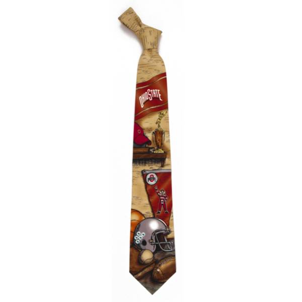 Eagles Wings Ohio State Buckeyes Nostalgia Necktie