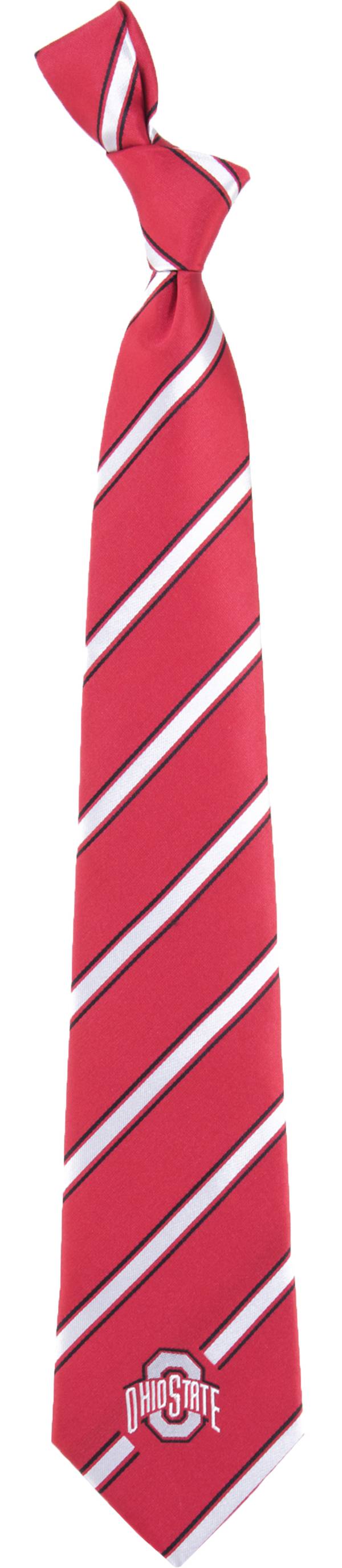 Eagles Wings Ohio State Buckeyes Woven Poly 1 Necktie