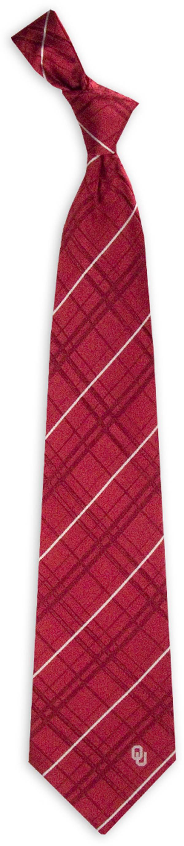 Eagles Wings Oklahoma Sooners Woven Oxford Necktie