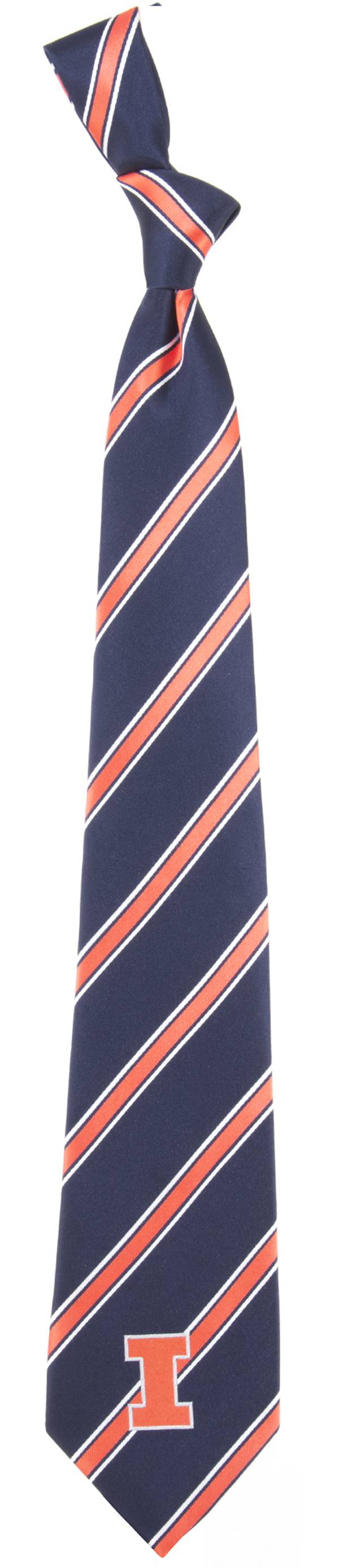 Eagles Wings Illinois Fighting Illini Woven Poly 1 Necktie