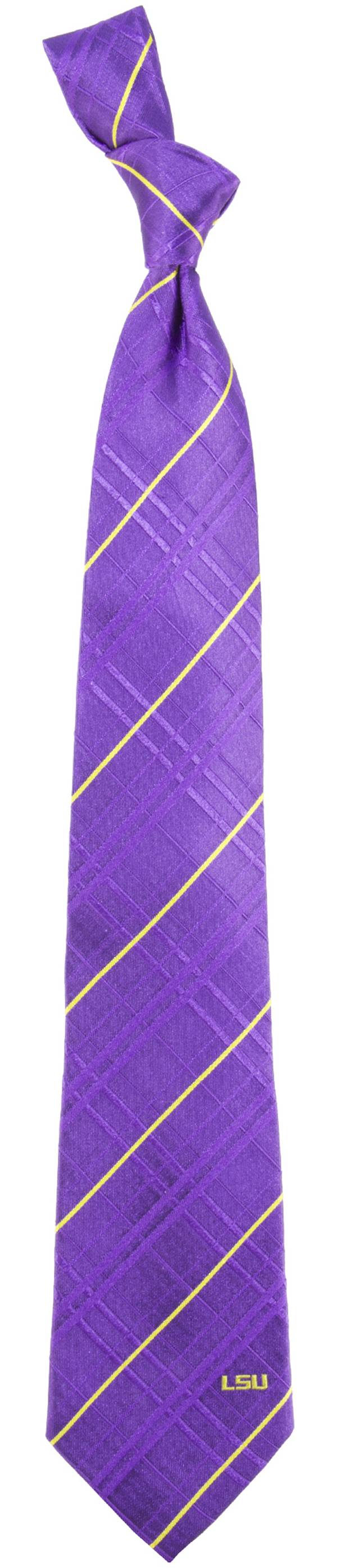 Eagles Wings LSU Tigers Woven Oxford Necktie