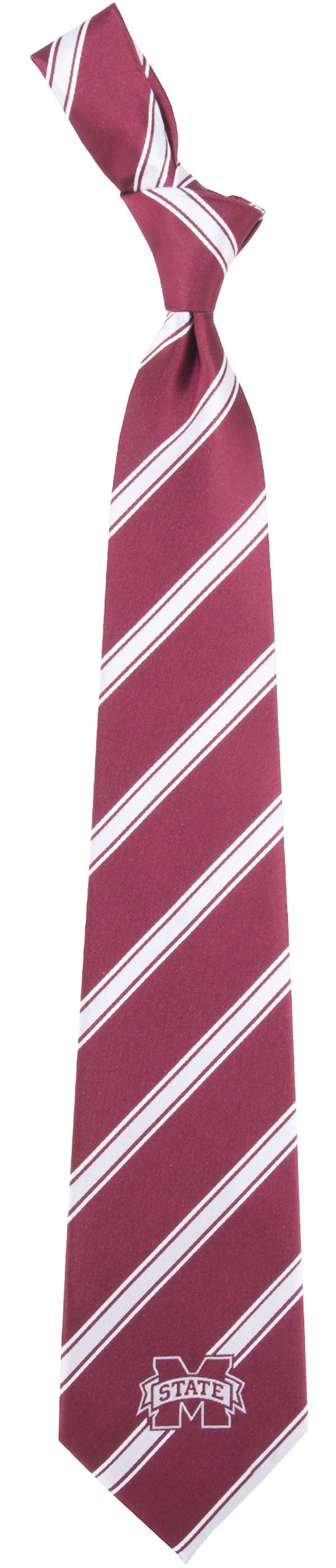 Eagles Wings Mississippi State Bulldogs Woven Poly 1 Necktie