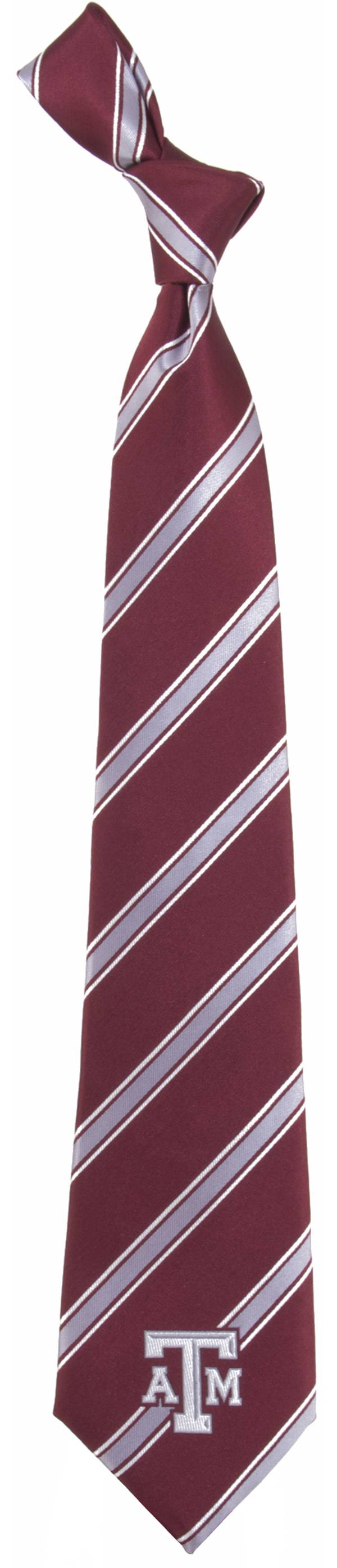 Eagles Wings Texas A&M Aggies Woven Poly 1 Necktie