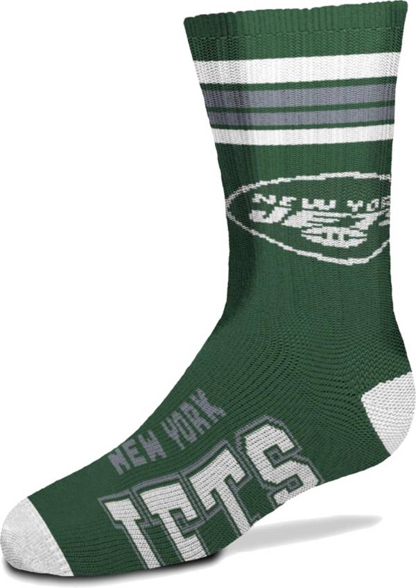 4 Stripe Deuce Football Socks Mens Size X-Large 13-15 XL For Bare Feet 