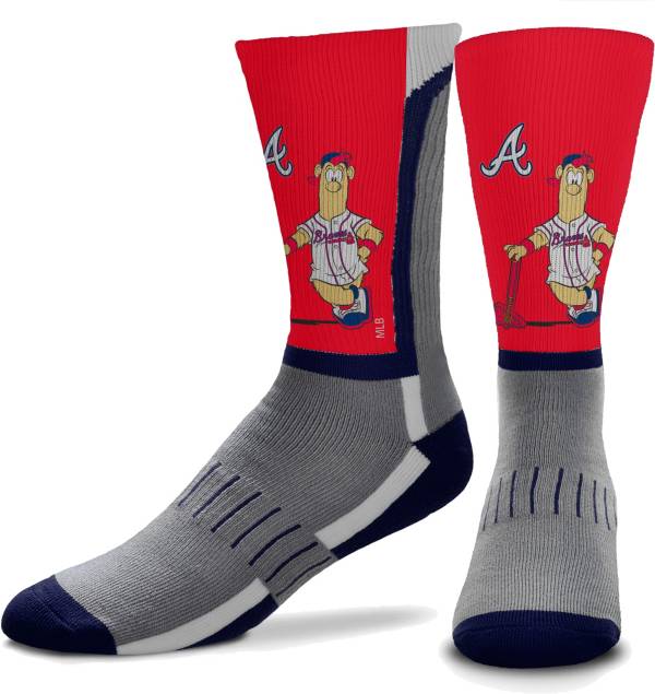 For Bare Feet Atlanta Braves Mascot Socks product image