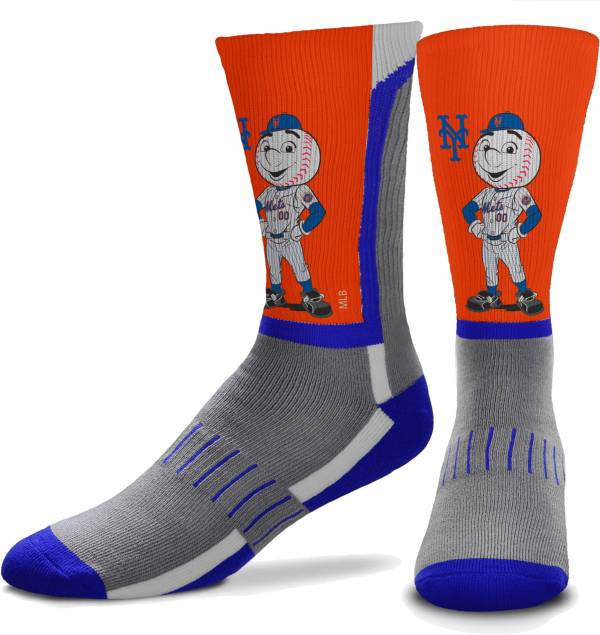 For Bare Feet New York Mets Mascot Socks