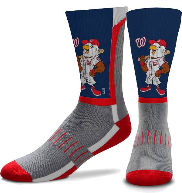 For Bare Feet Washington Nationals Mascot Socks