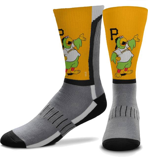 For Bare Feet Pittsburgh Pirates Mascot Socks