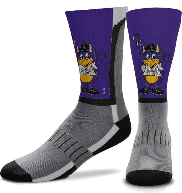 For Bare Feet Colorado Rockies Mascot Socks product image