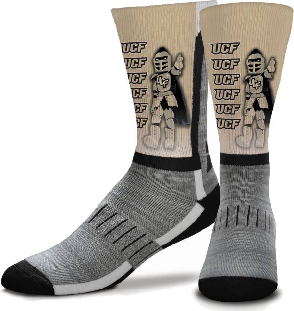 For Bare Feet UCF Knights Mascot Crew Socks