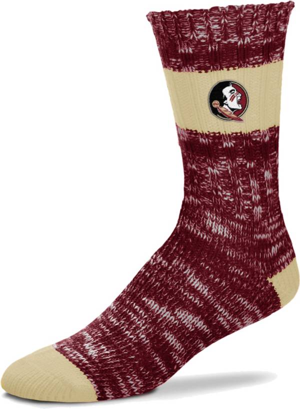 For Bare Feet Florida State Seminoles Alpine Crew Socks