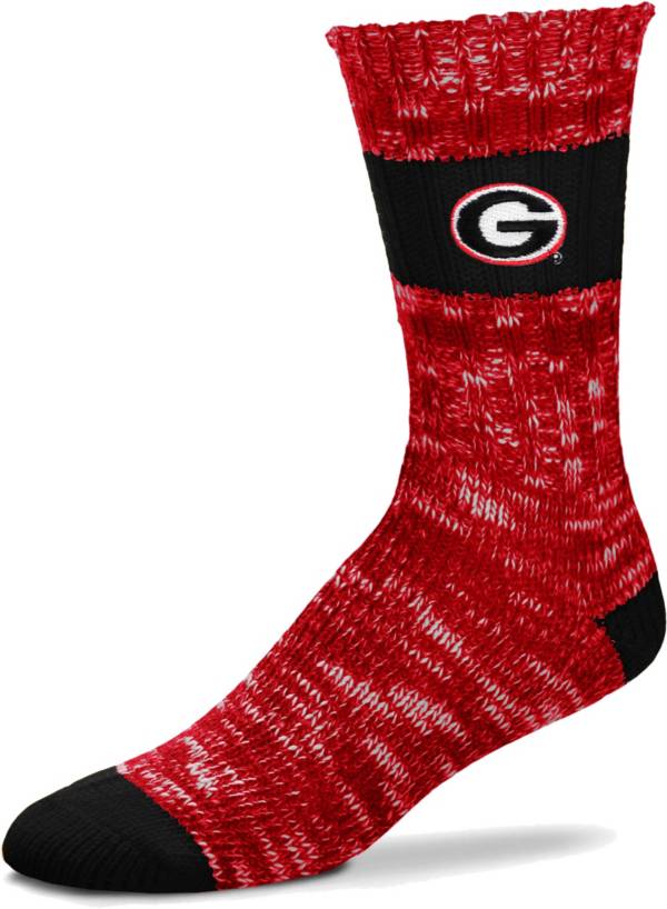 For Bare Feet Georgia Bulldogs Alpine Crew Socks