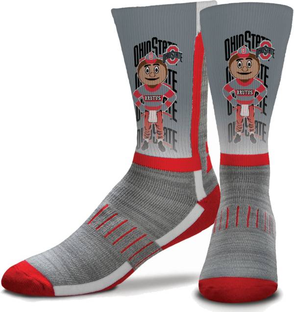 For Bare Feet Ohio State Buckeyes Mascot Crew Socks product image
