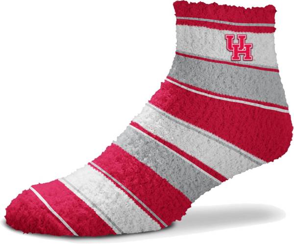 For Bare Feet Houston Cougars Stripe Cozy Socks