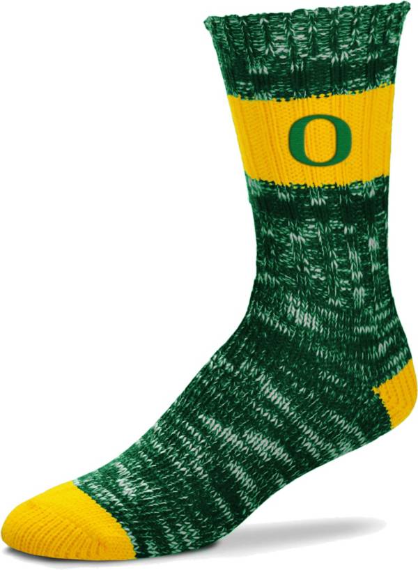 For Bare Feet Oregon Ducks Alpine Crew Socks