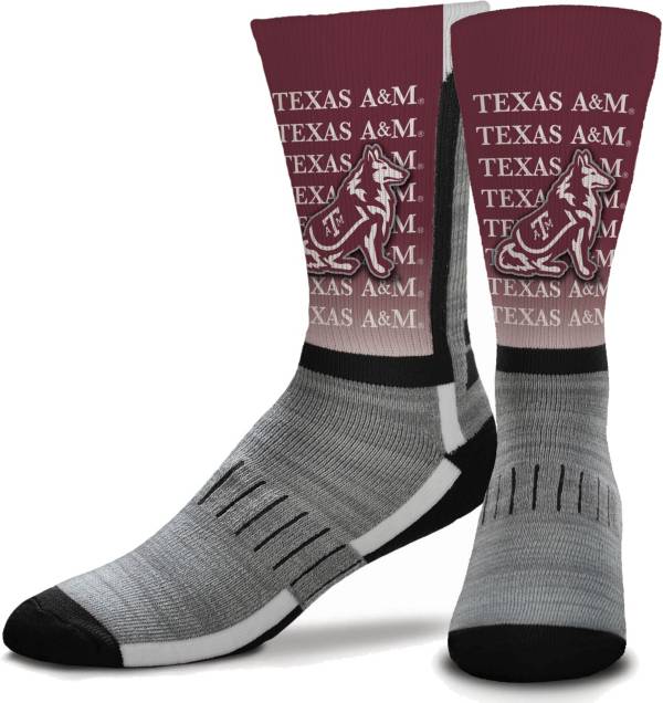 For Bare Feet Texas A&M Aggies Mascot Crew Socks