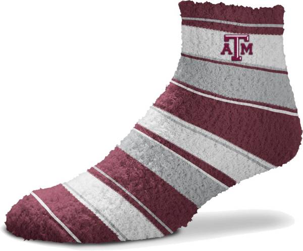 For Bare Feet Texas A&M Aggies Stripe Cozy Socks