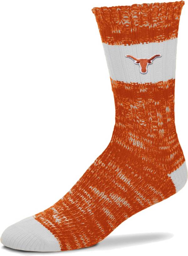 For Bare Feet Texas Longhorns Alpine Crew Socks product image