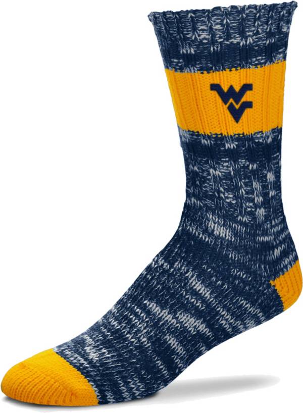 For Bare Feet West Virginia Mountaineers Alpine Crew Socks product image