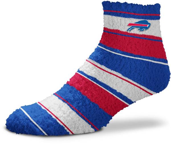 For Bare Feet Buffalo Bills Stripe Cozy Socks