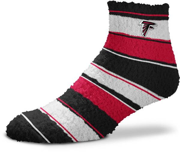 For Bare Feet Atlanta Falcons Stripe Cozy Socks