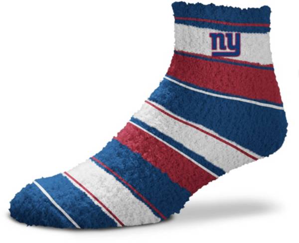 For Bare Feet New York Giants Stripe Cozy Socks