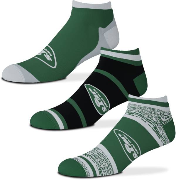 For Bare Feet New York Jets 3-Pack Socks